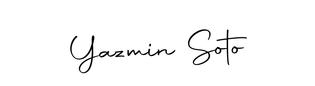 How to make Yazmin Soto signature? Autography-DOLnW is a professional autograph style. Create handwritten signature for Yazmin Soto name. Yazmin Soto signature style 10 images and pictures png