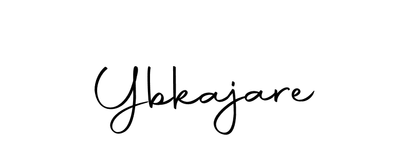 Design your own signature with our free online signature maker. With this signature software, you can create a handwritten (Autography-DOLnW) signature for name Ybkajare. Ybkajare signature style 10 images and pictures png