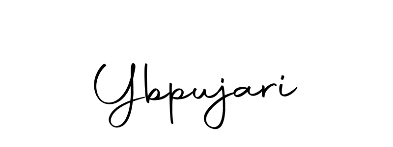 Design your own signature with our free online signature maker. With this signature software, you can create a handwritten (Autography-DOLnW) signature for name Ybpujari. Ybpujari signature style 10 images and pictures png