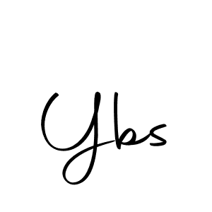 How to make Ybs signature? Autography-DOLnW is a professional autograph style. Create handwritten signature for Ybs name. Ybs signature style 10 images and pictures png