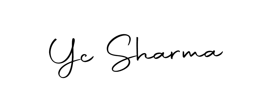 You should practise on your own different ways (Autography-DOLnW) to write your name (Yc Sharma) in signature. don't let someone else do it for you. Yc Sharma signature style 10 images and pictures png