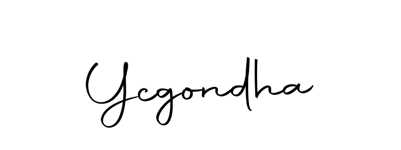 It looks lik you need a new signature style for name Ycgondha. Design unique handwritten (Autography-DOLnW) signature with our free signature maker in just a few clicks. Ycgondha signature style 10 images and pictures png