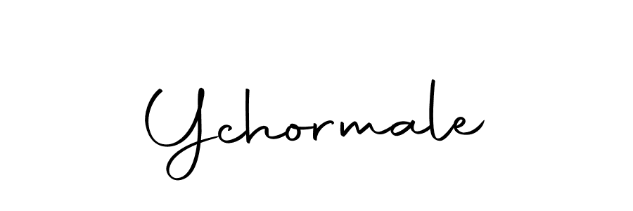 Ychormale stylish signature style. Best Handwritten Sign (Autography-DOLnW) for my name. Handwritten Signature Collection Ideas for my name Ychormale. Ychormale signature style 10 images and pictures png