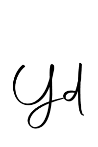 This is the best signature style for the Yd name. Also you like these signature font (Autography-DOLnW). Mix name signature. Yd signature style 10 images and pictures png