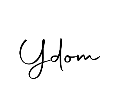 It looks lik you need a new signature style for name Ydom. Design unique handwritten (Autography-DOLnW) signature with our free signature maker in just a few clicks. Ydom signature style 10 images and pictures png