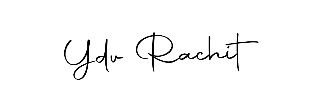 Autography-DOLnW is a professional signature style that is perfect for those who want to add a touch of class to their signature. It is also a great choice for those who want to make their signature more unique. Get Ydv Rachit name to fancy signature for free. Ydv Rachit signature style 10 images and pictures png