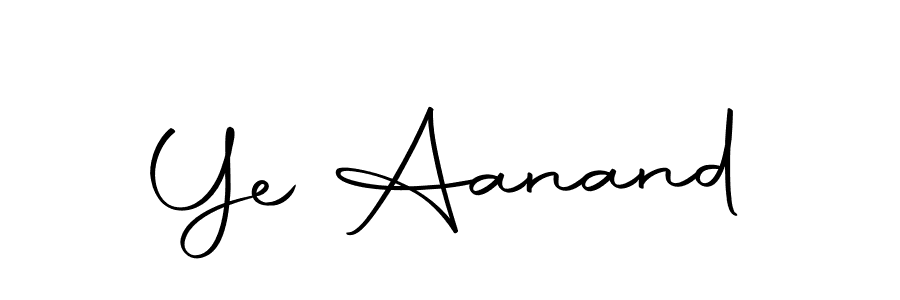 Best and Professional Signature Style for Ye Aanand. Autography-DOLnW Best Signature Style Collection. Ye Aanand signature style 10 images and pictures png