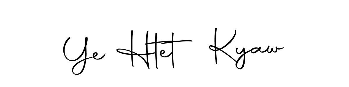 Similarly Autography-DOLnW is the best handwritten signature design. Signature creator online .You can use it as an online autograph creator for name Ye Htet Kyaw. Ye Htet Kyaw signature style 10 images and pictures png