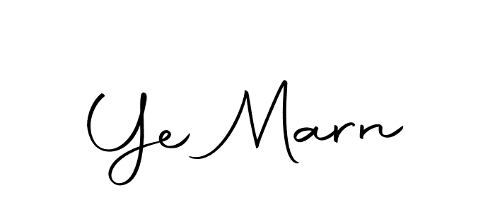 This is the best signature style for the Ye Marn name. Also you like these signature font (Autography-DOLnW). Mix name signature. Ye Marn signature style 10 images and pictures png