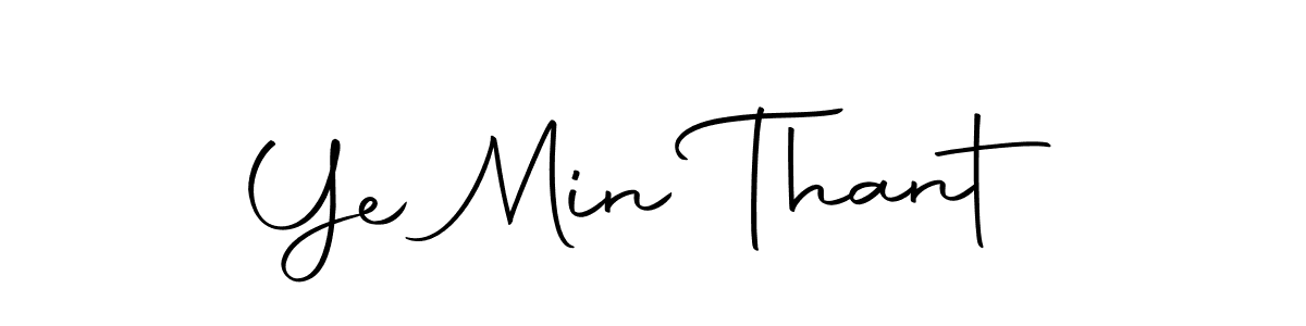 It looks lik you need a new signature style for name Ye Min Thant. Design unique handwritten (Autography-DOLnW) signature with our free signature maker in just a few clicks. Ye Min Thant signature style 10 images and pictures png