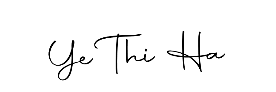 This is the best signature style for the Ye Thi Ha name. Also you like these signature font (Autography-DOLnW). Mix name signature. Ye Thi Ha signature style 10 images and pictures png