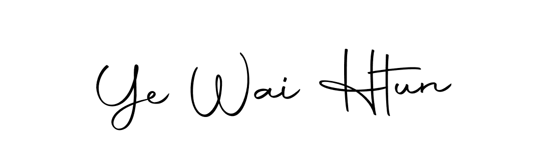 Autography-DOLnW is a professional signature style that is perfect for those who want to add a touch of class to their signature. It is also a great choice for those who want to make their signature more unique. Get Ye Wai Htun name to fancy signature for free. Ye Wai Htun signature style 10 images and pictures png