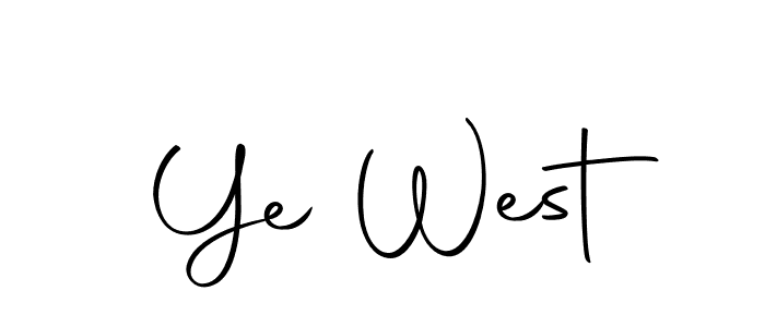 Make a short Ye West signature style. Manage your documents anywhere anytime using Autography-DOLnW. Create and add eSignatures, submit forms, share and send files easily. Ye West signature style 10 images and pictures png