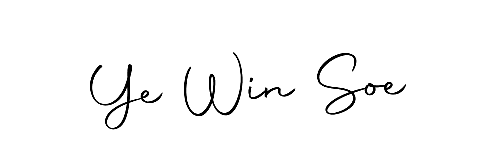 Best and Professional Signature Style for Ye Win Soe. Autography-DOLnW Best Signature Style Collection. Ye Win Soe signature style 10 images and pictures png