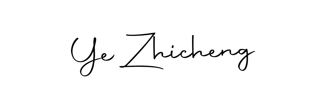 Here are the top 10 professional signature styles for the name Ye Zhicheng. These are the best autograph styles you can use for your name. Ye Zhicheng signature style 10 images and pictures png