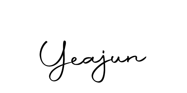 Here are the top 10 professional signature styles for the name Yeajun. These are the best autograph styles you can use for your name. Yeajun signature style 10 images and pictures png