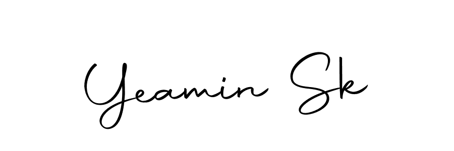 This is the best signature style for the Yeamin Sk name. Also you like these signature font (Autography-DOLnW). Mix name signature. Yeamin Sk signature style 10 images and pictures png