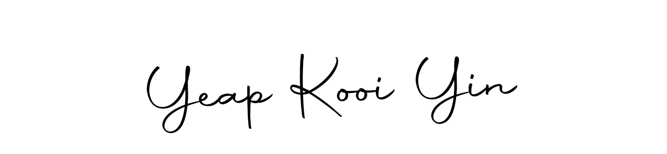 Similarly Autography-DOLnW is the best handwritten signature design. Signature creator online .You can use it as an online autograph creator for name Yeap Kooi Yin. Yeap Kooi Yin signature style 10 images and pictures png