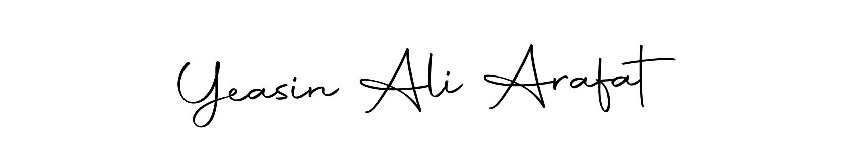 Make a beautiful signature design for name Yeasin Ali Arafat. Use this online signature maker to create a handwritten signature for free. Yeasin Ali Arafat signature style 10 images and pictures png