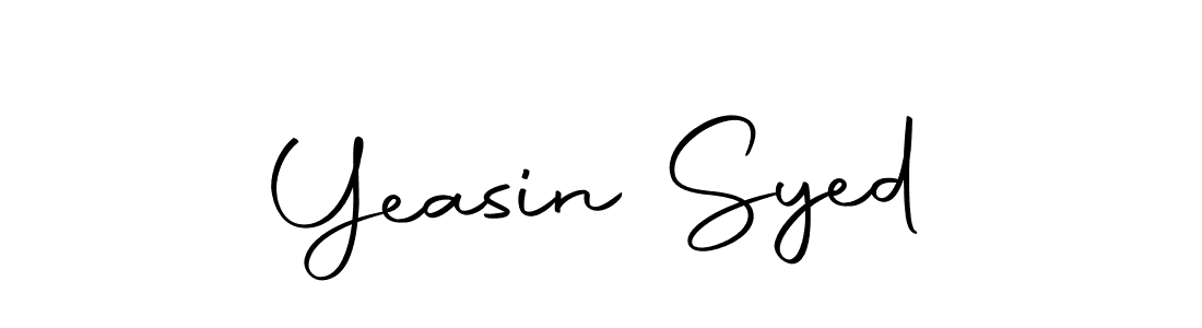 Use a signature maker to create a handwritten signature online. With this signature software, you can design (Autography-DOLnW) your own signature for name Yeasin Syed. Yeasin Syed signature style 10 images and pictures png