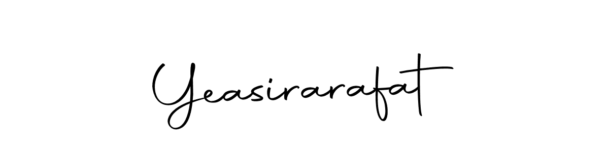 Create a beautiful signature design for name Yeasirarafat. With this signature (Autography-DOLnW) fonts, you can make a handwritten signature for free. Yeasirarafat signature style 10 images and pictures png