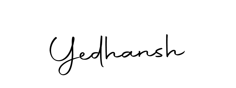 Similarly Autography-DOLnW is the best handwritten signature design. Signature creator online .You can use it as an online autograph creator for name Yedhansh. Yedhansh signature style 10 images and pictures png