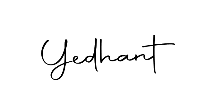 How to make Yedhant name signature. Use Autography-DOLnW style for creating short signs online. This is the latest handwritten sign. Yedhant signature style 10 images and pictures png