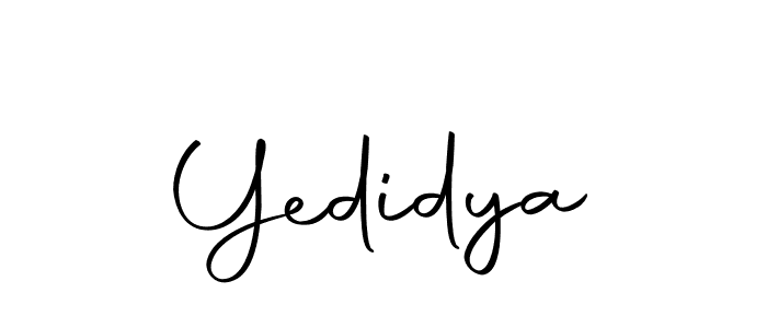 The best way (Autography-DOLnW) to make a short signature is to pick only two or three words in your name. The name Yedidya include a total of six letters. For converting this name. Yedidya signature style 10 images and pictures png
