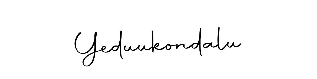 It looks lik you need a new signature style for name Yeduukondalu. Design unique handwritten (Autography-DOLnW) signature with our free signature maker in just a few clicks. Yeduukondalu signature style 10 images and pictures png