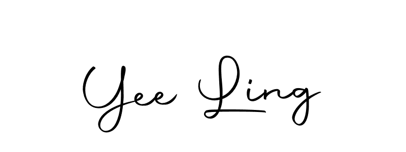 Make a beautiful signature design for name Yee Ling. With this signature (Autography-DOLnW) style, you can create a handwritten signature for free. Yee Ling signature style 10 images and pictures png