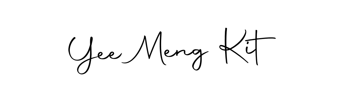 Yee Meng Kit stylish signature style. Best Handwritten Sign (Autography-DOLnW) for my name. Handwritten Signature Collection Ideas for my name Yee Meng Kit. Yee Meng Kit signature style 10 images and pictures png