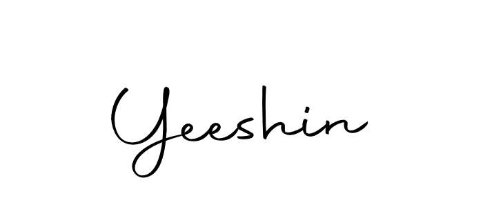 if you are searching for the best signature style for your name Yeeshin. so please give up your signature search. here we have designed multiple signature styles  using Autography-DOLnW. Yeeshin signature style 10 images and pictures png