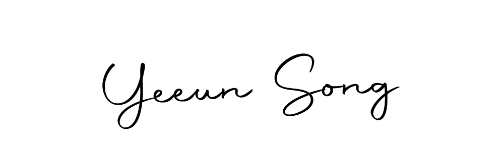 You can use this online signature creator to create a handwritten signature for the name Yeeun Song. This is the best online autograph maker. Yeeun Song signature style 10 images and pictures png