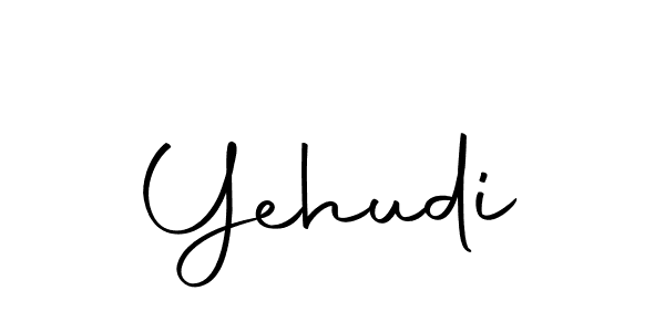 Create a beautiful signature design for name Yehudi. With this signature (Autography-DOLnW) fonts, you can make a handwritten signature for free. Yehudi signature style 10 images and pictures png