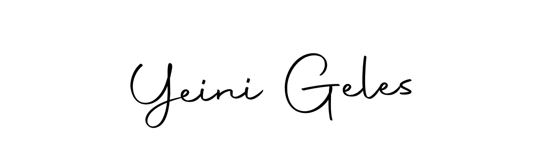 This is the best signature style for the Yeini Geles name. Also you like these signature font (Autography-DOLnW). Mix name signature. Yeini Geles signature style 10 images and pictures png