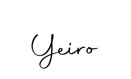 You can use this online signature creator to create a handwritten signature for the name Yeiro. This is the best online autograph maker. Yeiro signature style 10 images and pictures png