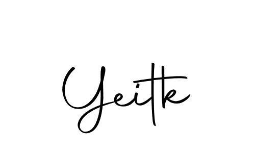 Make a beautiful signature design for name Yeitk. With this signature (Autography-DOLnW) style, you can create a handwritten signature for free. Yeitk signature style 10 images and pictures png