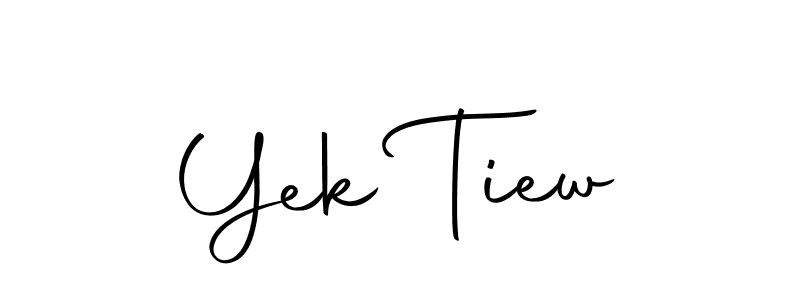 Also we have Yek Tiew name is the best signature style. Create professional handwritten signature collection using Autography-DOLnW autograph style. Yek Tiew signature style 10 images and pictures png