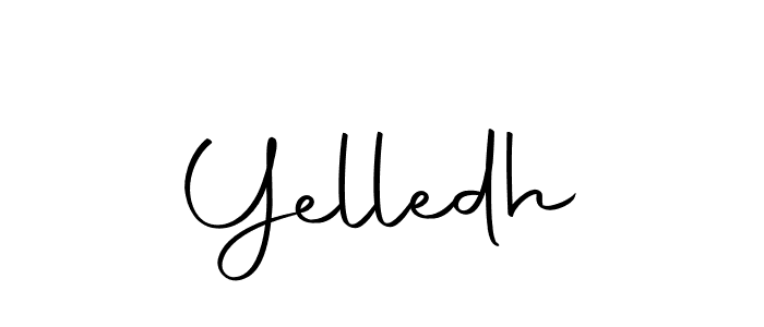 Also we have Yelledh name is the best signature style. Create professional handwritten signature collection using Autography-DOLnW autograph style. Yelledh signature style 10 images and pictures png