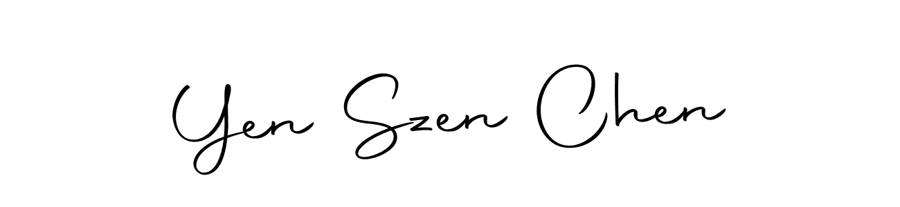 Make a beautiful signature design for name Yen Szen Chen. With this signature (Autography-DOLnW) style, you can create a handwritten signature for free. Yen Szen Chen signature style 10 images and pictures png