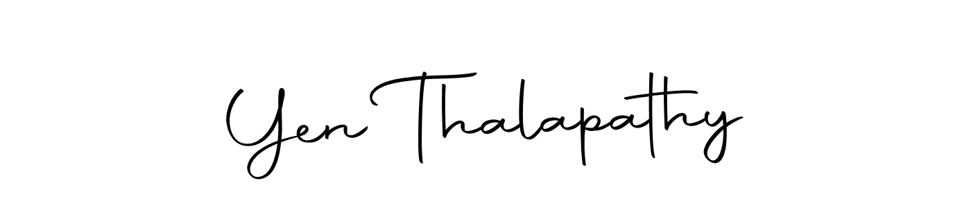 Make a beautiful signature design for name Yen Thalapathy. With this signature (Autography-DOLnW) style, you can create a handwritten signature for free. Yen Thalapathy signature style 10 images and pictures png