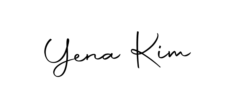 Similarly Autography-DOLnW is the best handwritten signature design. Signature creator online .You can use it as an online autograph creator for name Yena Kim. Yena Kim signature style 10 images and pictures png
