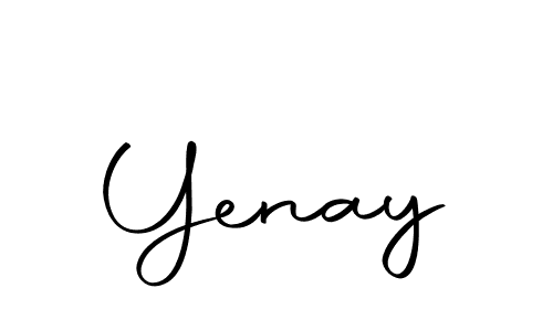 Create a beautiful signature design for name Yenay. With this signature (Autography-DOLnW) fonts, you can make a handwritten signature for free. Yenay signature style 10 images and pictures png