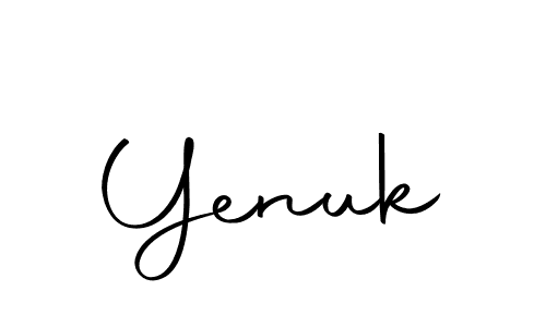 Also we have Yenuk name is the best signature style. Create professional handwritten signature collection using Autography-DOLnW autograph style. Yenuk signature style 10 images and pictures png