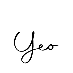 Make a beautiful signature design for name Yeo. With this signature (Autography-DOLnW) style, you can create a handwritten signature for free. Yeo signature style 10 images and pictures png