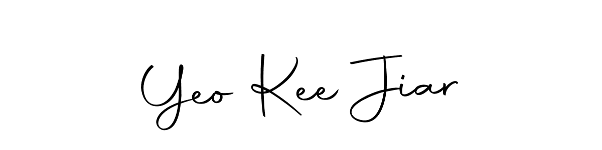 Make a short Yeo Kee Jiar signature style. Manage your documents anywhere anytime using Autography-DOLnW. Create and add eSignatures, submit forms, share and send files easily. Yeo Kee Jiar signature style 10 images and pictures png