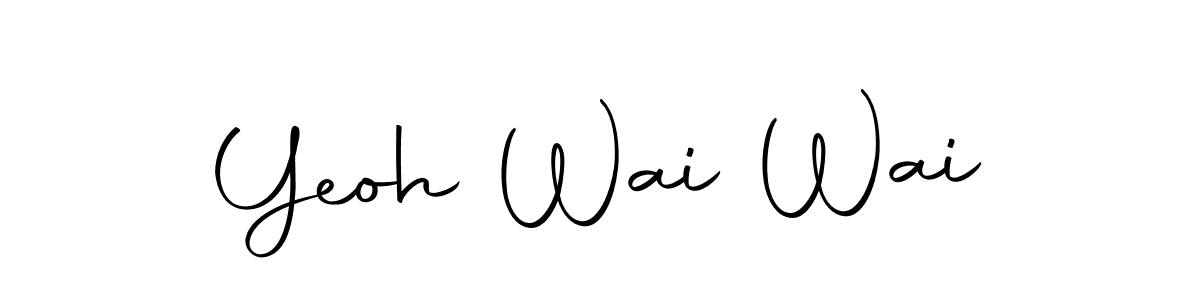 Autography-DOLnW is a professional signature style that is perfect for those who want to add a touch of class to their signature. It is also a great choice for those who want to make their signature more unique. Get Yeoh Wai Wai name to fancy signature for free. Yeoh Wai Wai signature style 10 images and pictures png