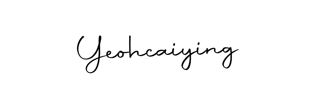 Design your own signature with our free online signature maker. With this signature software, you can create a handwritten (Autography-DOLnW) signature for name Yeohcaiying. Yeohcaiying signature style 10 images and pictures png