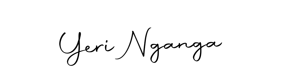 How to make Yeri Nganga name signature. Use Autography-DOLnW style for creating short signs online. This is the latest handwritten sign. Yeri Nganga signature style 10 images and pictures png