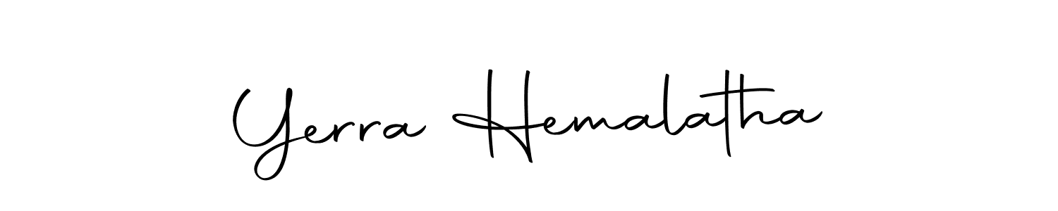 Similarly Autography-DOLnW is the best handwritten signature design. Signature creator online .You can use it as an online autograph creator for name Yerra Hemalatha. Yerra Hemalatha signature style 10 images and pictures png